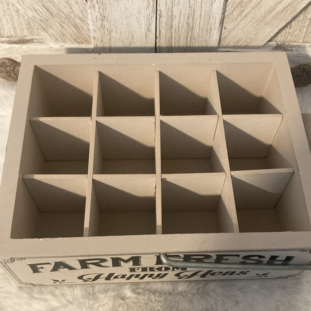 Farm Fresh Wooden Crate